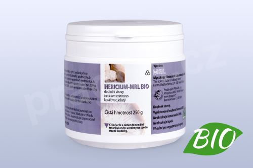 Hericium-MRL BIO mycélium/biomasa 250 g_v20
