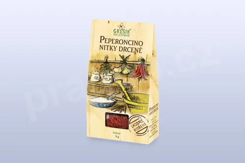 Peperoncino nitky drcené 3 g GREŠÍK Dobré koření