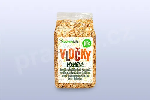 Vločky pšeničné 250 g BIO COUNTRY LIFE_1