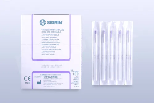 Akupunkturní jehly Seirin L-type 5 / 0,25x60 mm