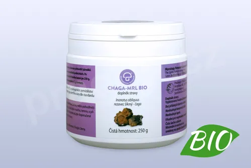 Chaga-MRL BIO (čaga) biomasa/prášek 250 g_2026