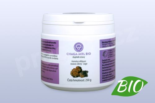 Chaga-MRL BIO (čaga) biomasa/prášek 250 g_2026