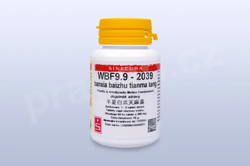 WBF9.9 - banxia baizhu tianma tang - tablety