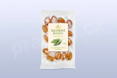 Šalvějové bonbóny 100g , GREŠÍK