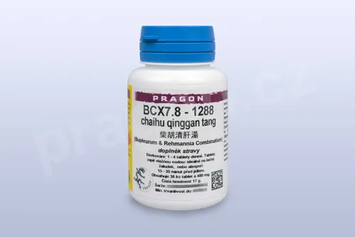 BCX7.8 - chaihu qinggan tang - pian/tablety