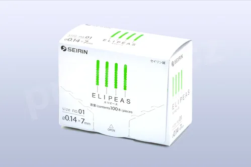 Akupunkturní jehly Seirin ELIPEAS No. 02 / intradermální 0,14×7 mm_2026_1