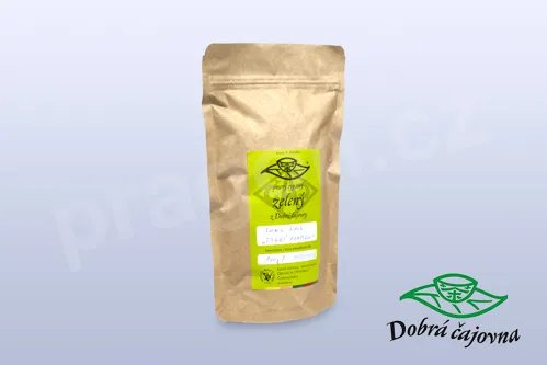 Pravý zelený čaj Long Jing Tiger Spring - Dračí studna - sorta "Tygří pramen", 100 g
