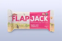 Flapjack ovesný malina-jablečná šťáva bezlepkový 80 g WHOLEBAKE Flapjack ovesný malina-jablečná šťáva bezlepkový 80 g WHOLEBAKE