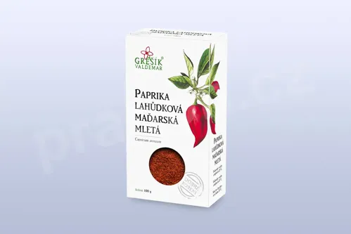 Paprika lahůdková maďarská mletá 50 g, GREŠÍK
