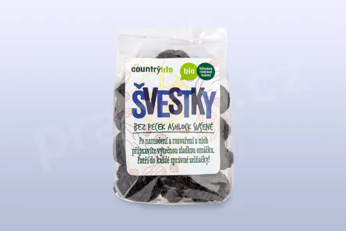 Švestky sušené bez pecek Ashlock 250 g BIO COUNTRY LIFE