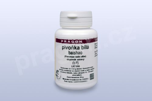 pivoňka bílá, baishao  -  20 g - instantní prášek_P