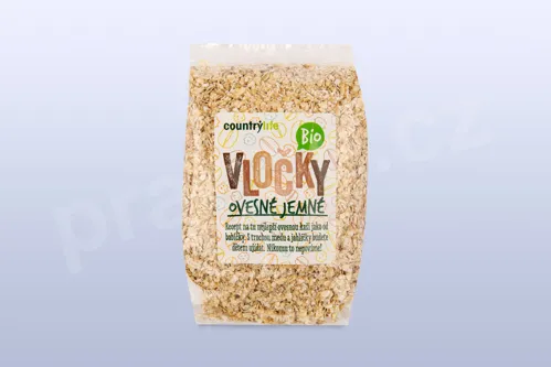 Vločky ovesné jemné 500 g BIO   COUNTRY LIFE_1