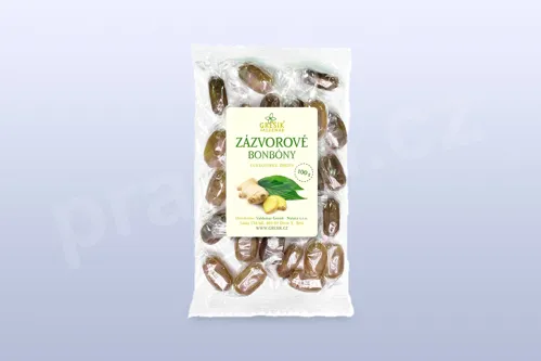 Zázvorové bonbóny  100 g, GREŠÍK