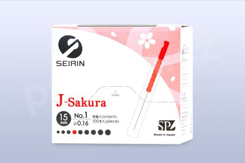 Akupunkturní jehly Seirin J15-Sakura No. 1 / 0,16×15 mm