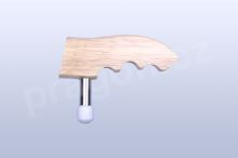 Dřevěná masážní palička s magnetem