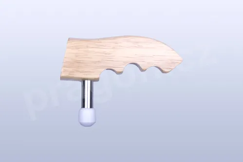 Dřevěná masážní palička s magnetem
