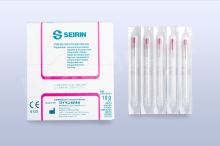 Akupunkturní jehly Seirin L-type 4 / 0,23×50 mm