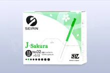 Akupunkturní jehly Seirin J15-Sakura No. 02 / 0,12×15 mm